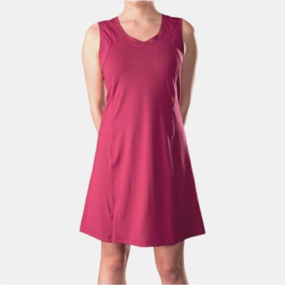 Arc'teryx Women's Sleeveless Mini Dress in Raspberry Pink